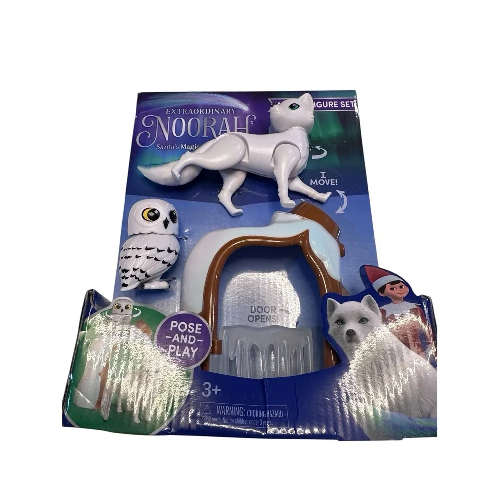 Elf On‎ The Shelf Extraordinary Noorah Santas Magical Arctic Fox Action - Set